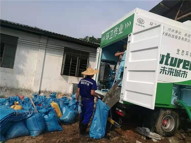 端州工业污泥压干处理